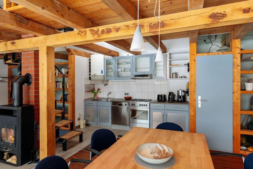 Modernes Landhaus Mit Sauna Hohen Pritz Exteriér fotografie
